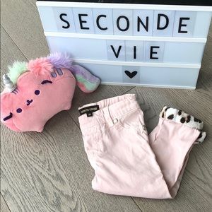 Roberto Cavalli baby girl pink pants